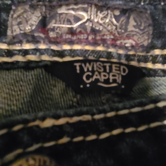 Silver Capris - Picture 3 of 3